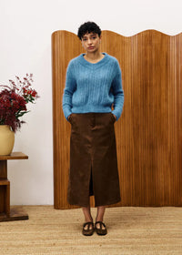 Glaieul Skirt - Marron Glace