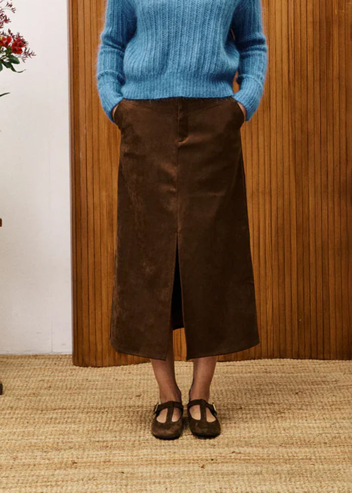 Glaieul Skirt - Marron Glace