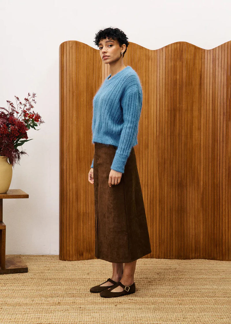 Glaieul Skirt - Marron Glace