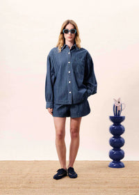 Fidelia Shirt - Bleu Jean