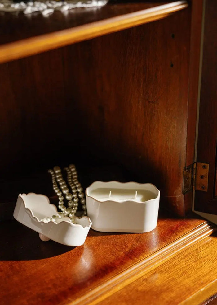 Chérie Ceramic Dish Candle - Yuzu Woods - 5.5oz