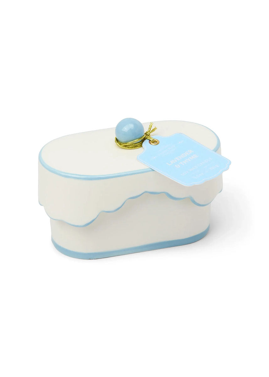 Chérie Ceramic Dish Candle - Lavender & Thyme - 5.5oz