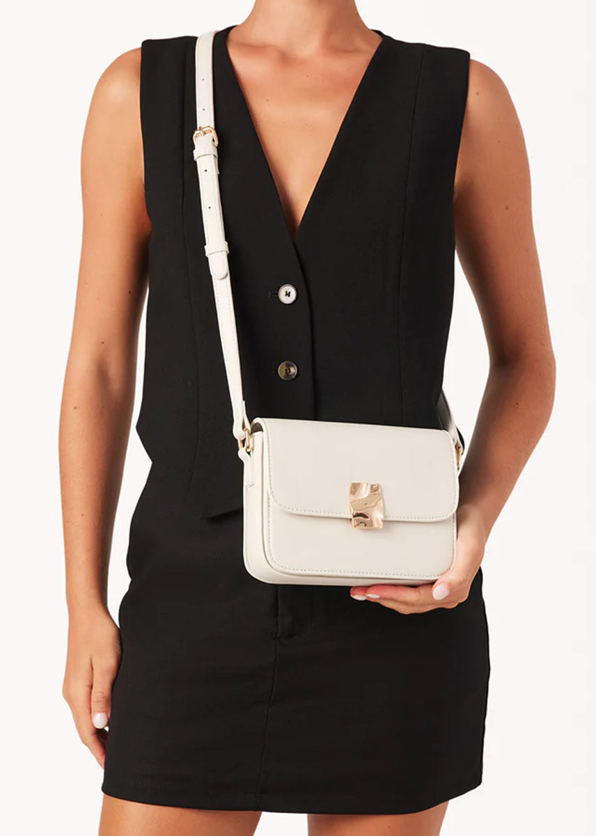 Chelsea Cross Body Bag - Bone