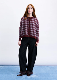Aomori Cardigan - Bordeaux