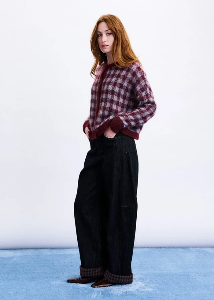 Aomori Cardigan - Bordeaux