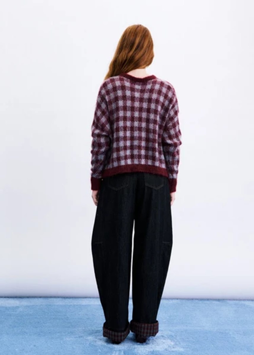 Aomori Cardigan - Bordeaux