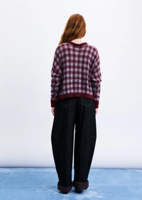 Aomori Cardigan - Bordeaux