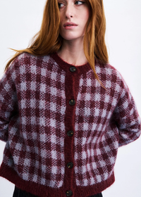 Aomori Cardigan - Bordeaux