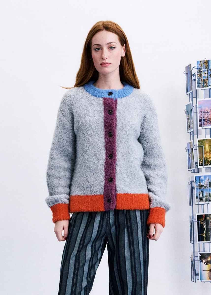 Ithaque Cardigan - Gris