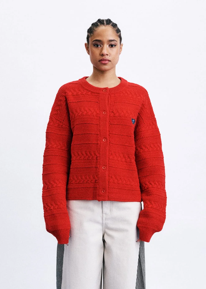Daigoji Cardigan - Rouge
