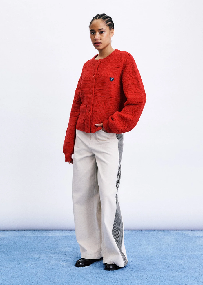 Daigoji Cardigan - Rouge