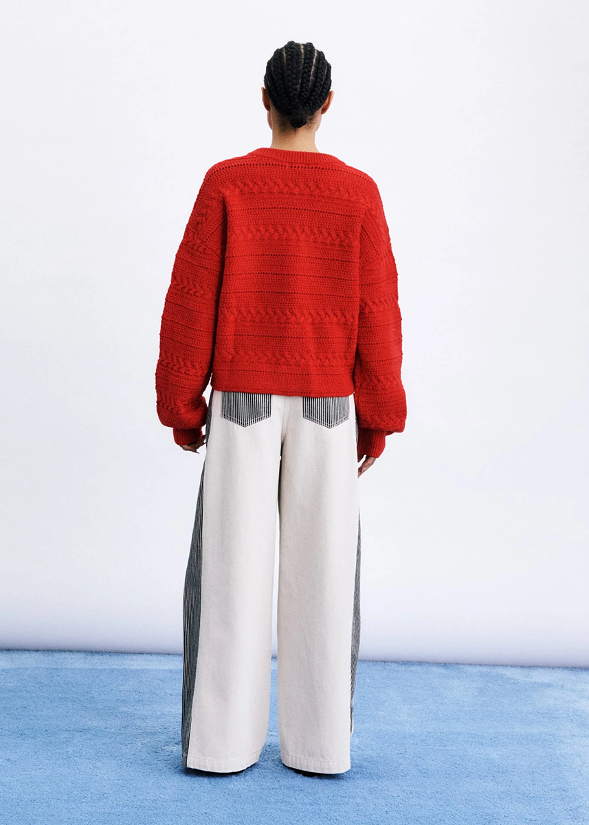Daigoji Cardigan - Rouge