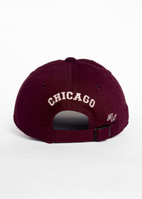 Youth C Is for Chicago Dad Hat - Burgundy