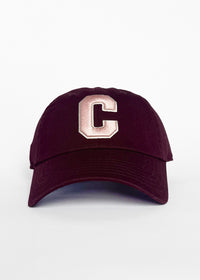 Youth C Is for Chicago Dad Hat - Burgundy