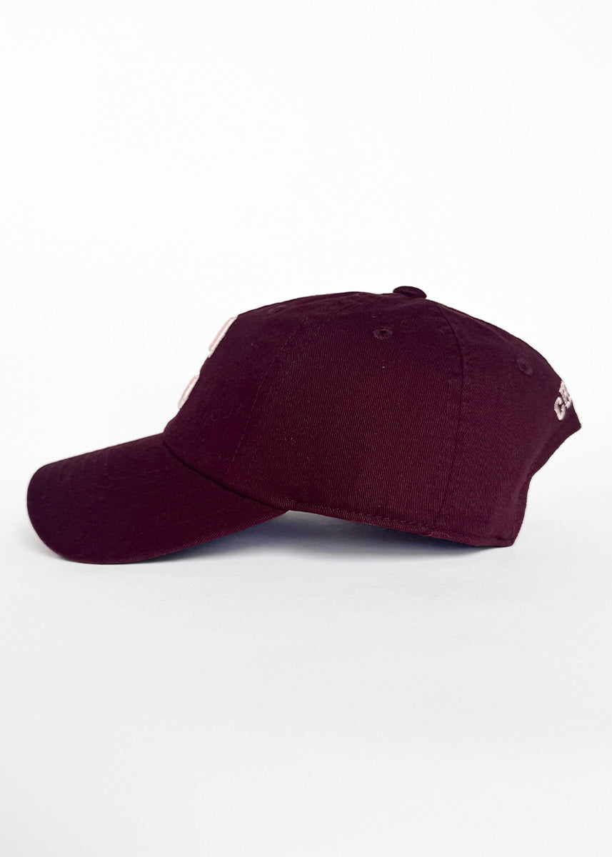 Youth C Is for Chicago Dad Hat - Burgundy