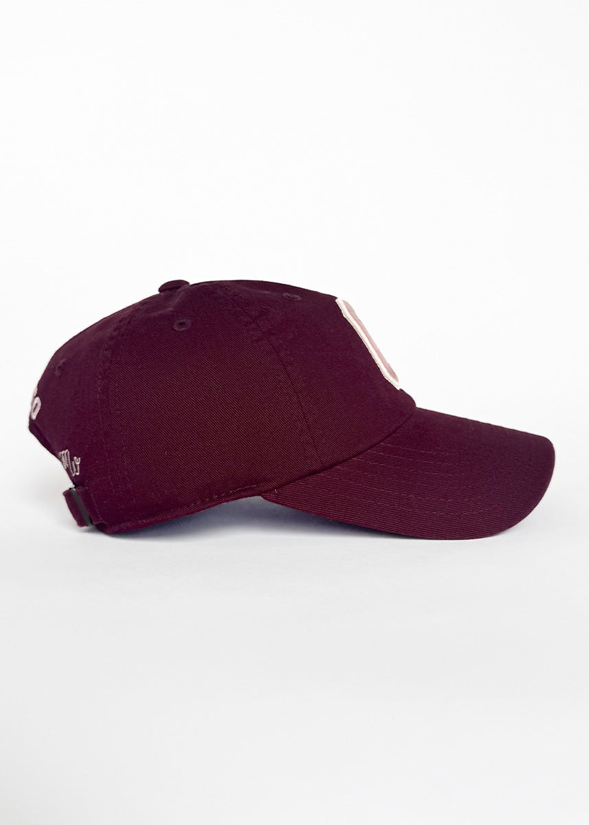 Youth C Is for Chicago Dad Hat - Burgundy