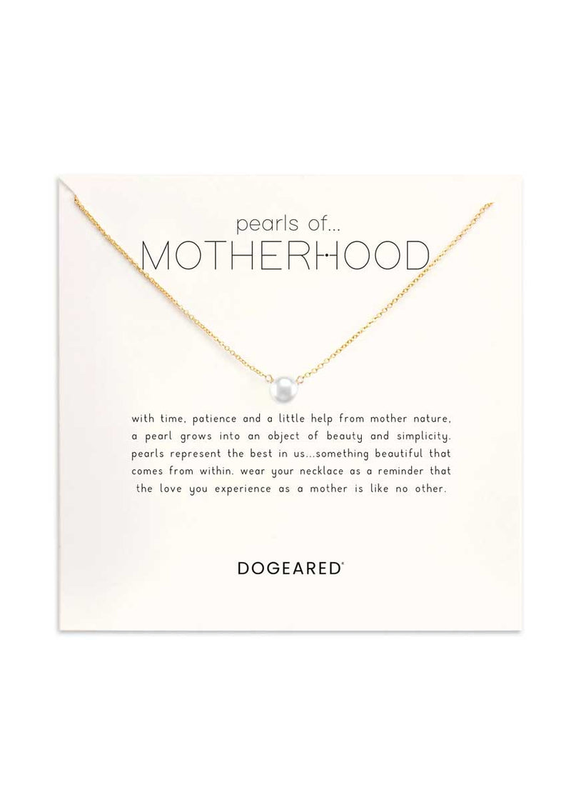 Pearls Of Motherhood Necklace - Gold