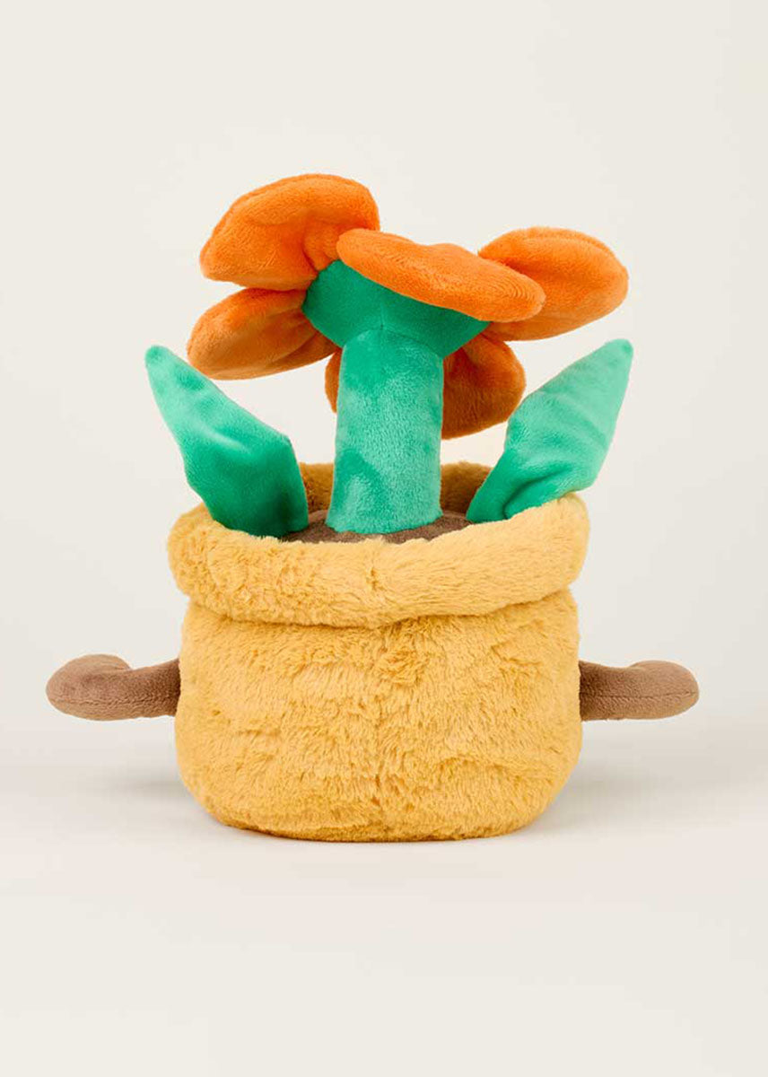 Flower Pot Warmies - Orange