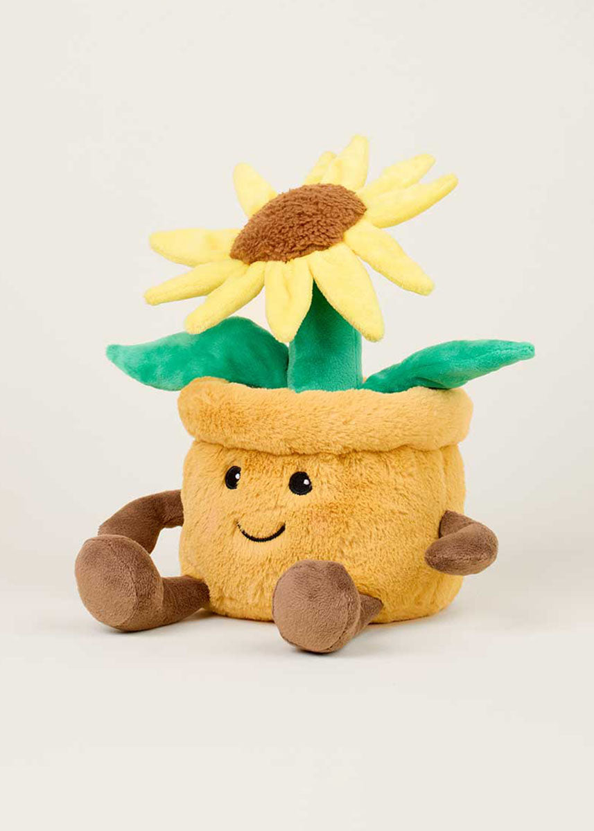 Flower Pot Warmies - Yellow