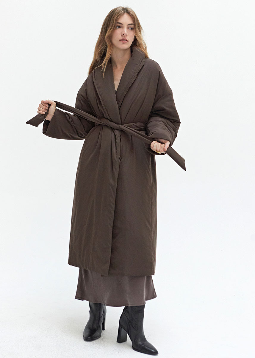 Lex Puff Coat - Espresso