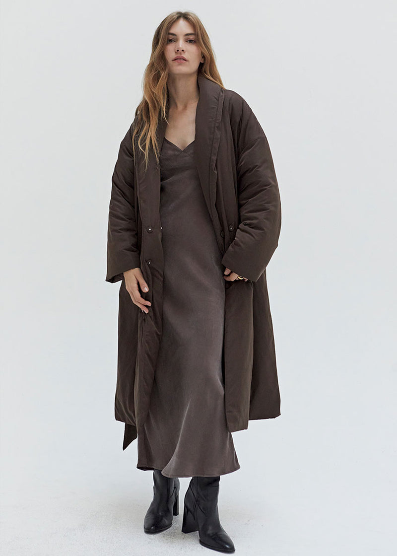 Lex Puff Coat - Espresso