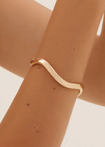 Curves Bracelet - Gold