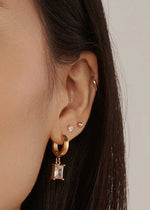 Icy Hoops - Gold