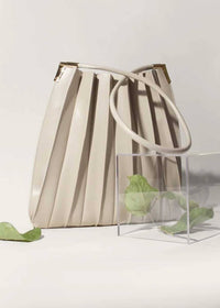 Carrie Medium Shoulder Bag - Bone