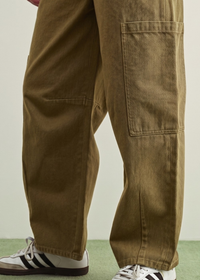 Ceile Pants - Washed Brown