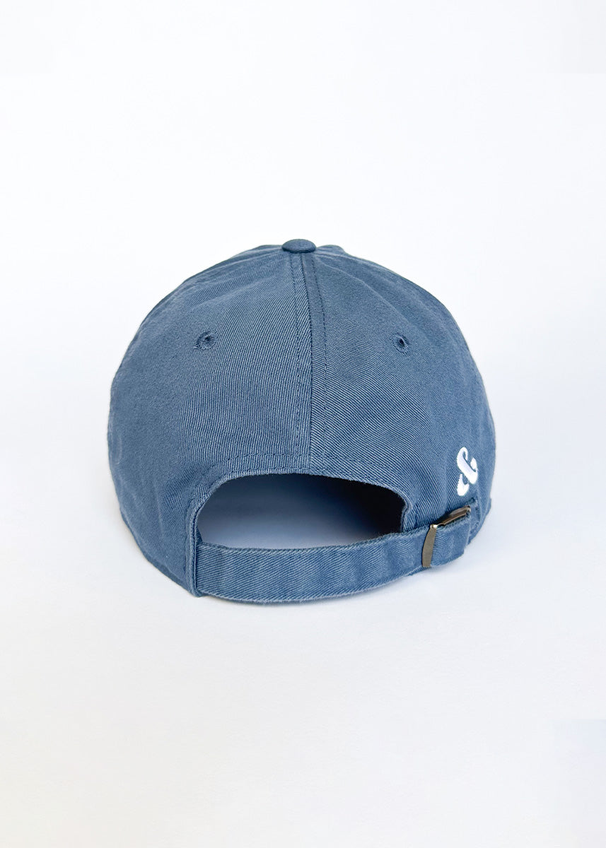 Chi City Cursive Dad Hat - Breaker Blue