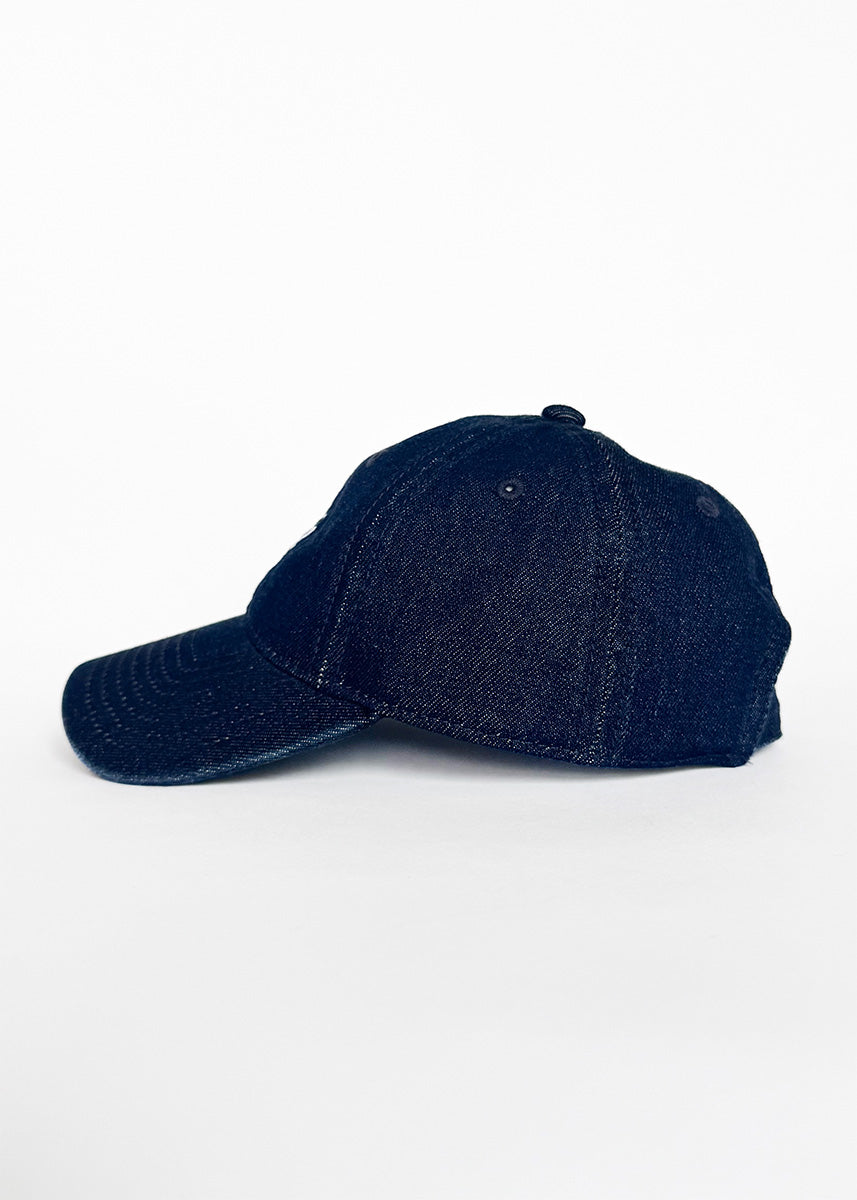 Toddler Chi Embroidered Dad Hat - Dark Denim