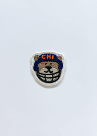 Chi Football Bear Patch