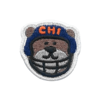 Chi Football Bear Patch