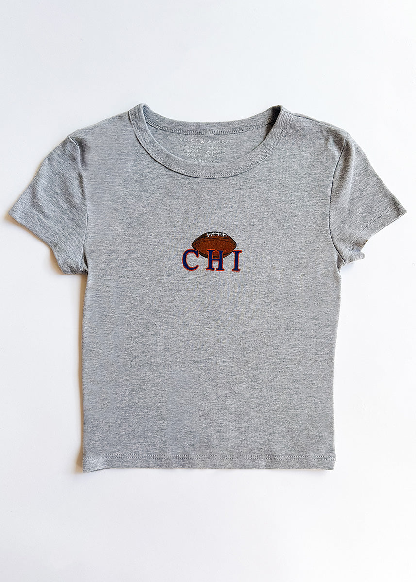 Chi Football Baby Tee – Alice & Wonder