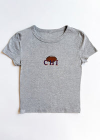 Chi Football Baby Tee