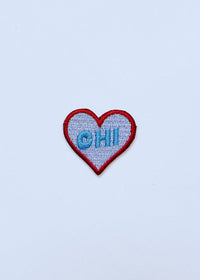 Heart Chi Patch - Blue & Red
