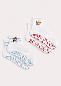 Chi Forever Crew Pilates Sock