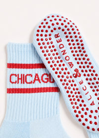 Chicago Long Crew Pilates Sock