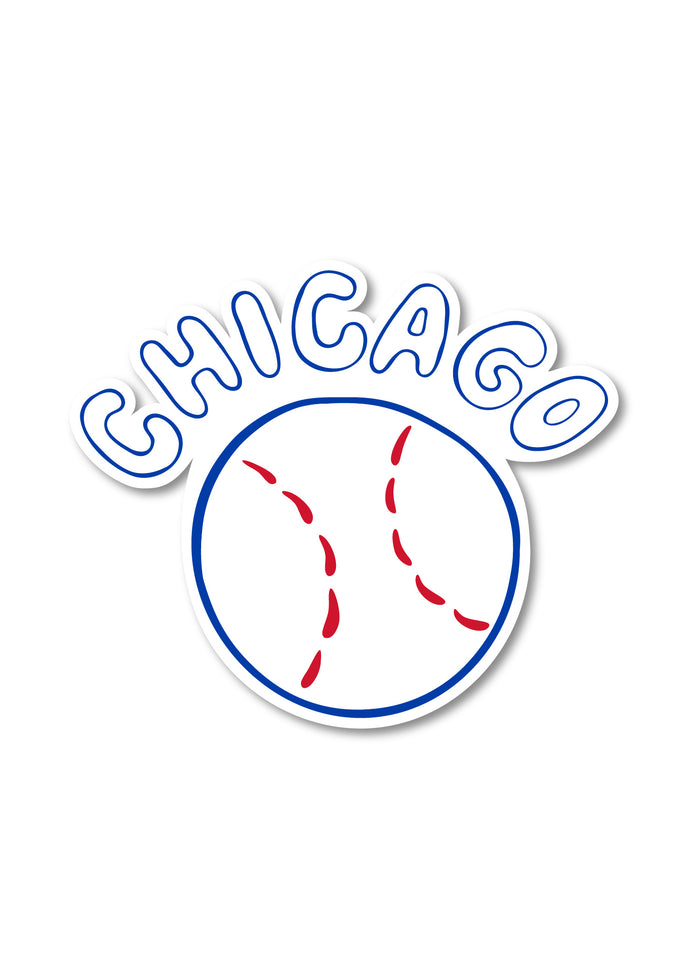 Chicago Ball Sticker