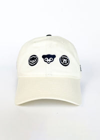 Chicago Cubs Bears Dad Hat - Ivory