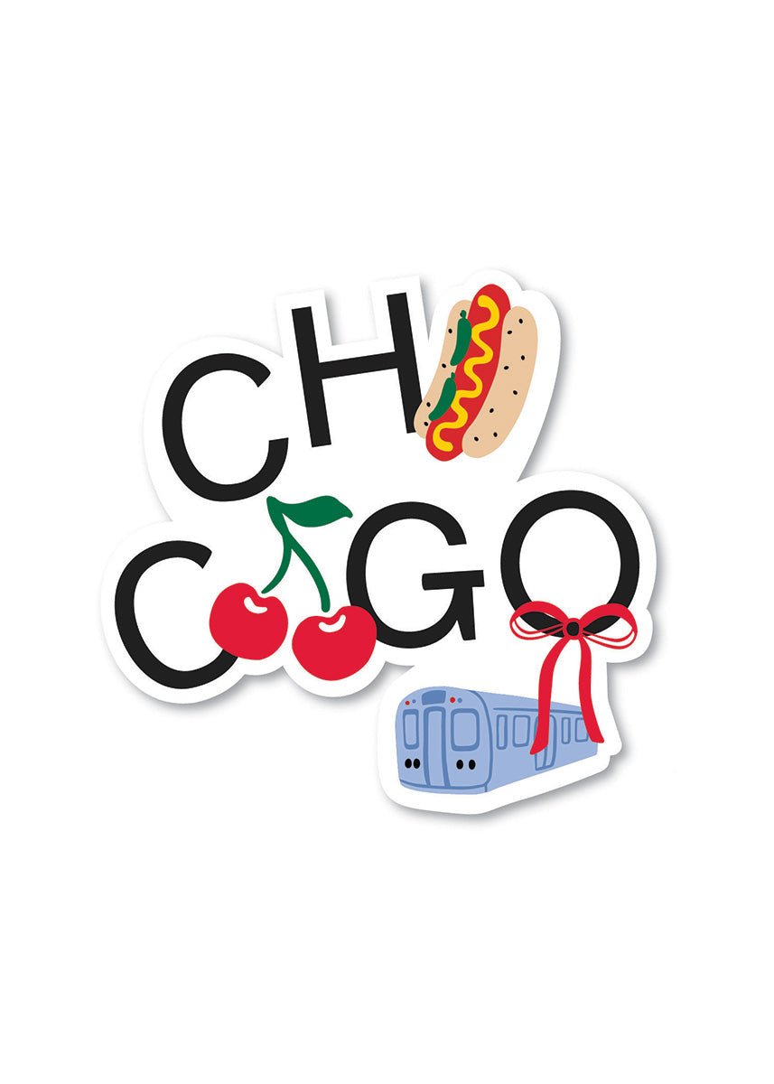 Chicago Forever Icon Sticker