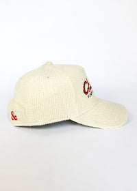 Chicago Forever Wide Whale Cord Hat - Blackhawks