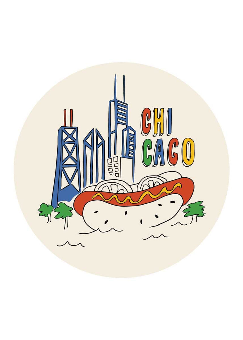 Chicago Fun Sticker
