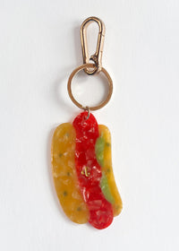 Chicago Hot Dog Keychain