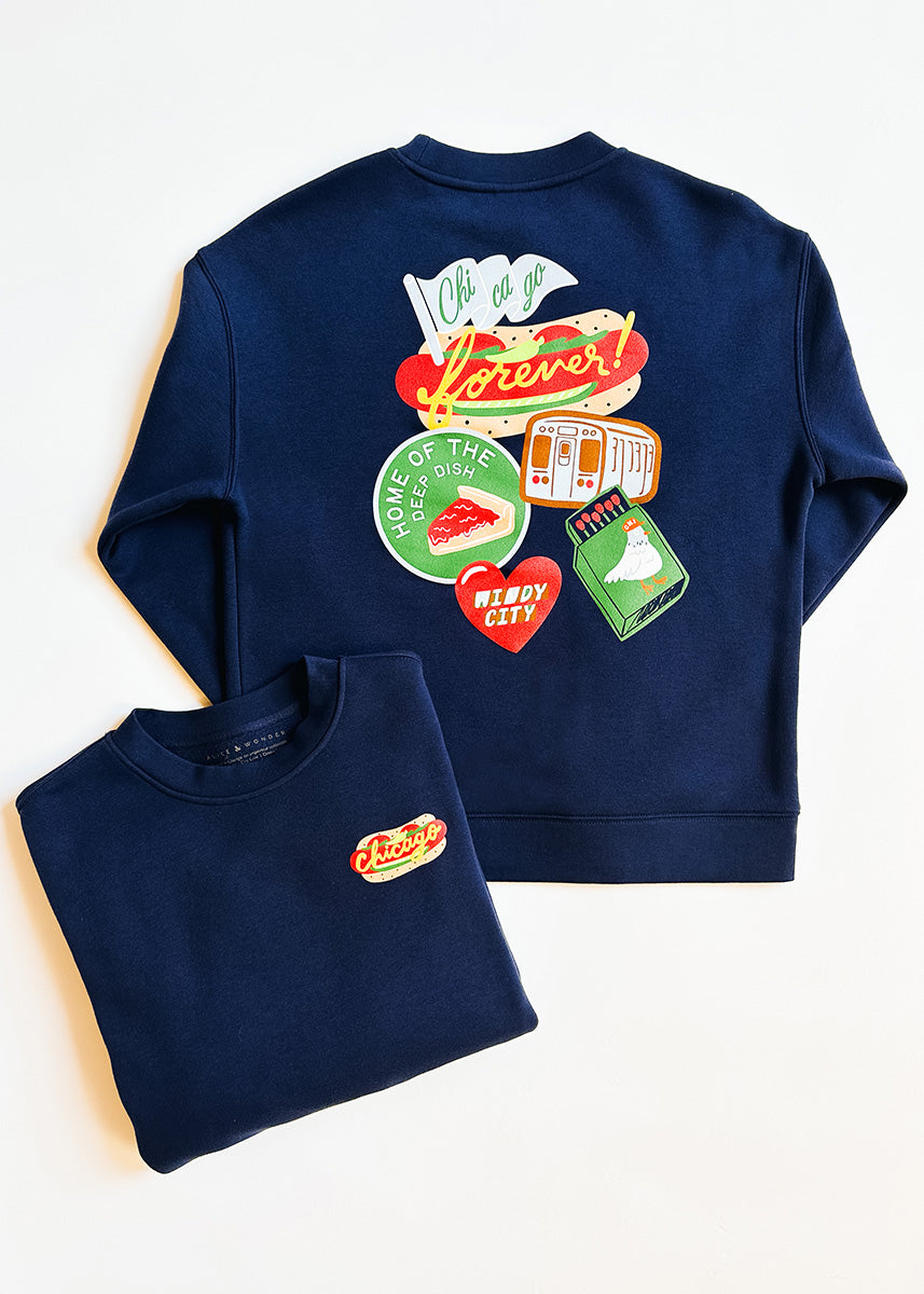 Chicago Patches Sweatshirt