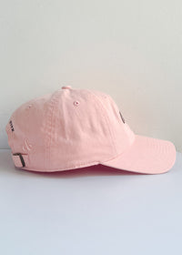 Chicago. Dad Hat - Pink & Espresso