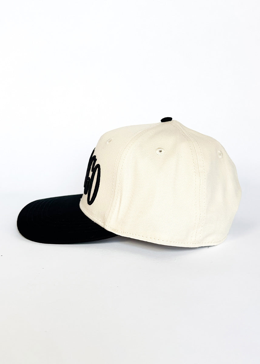 Chicago Puff Baseball Cap - Black