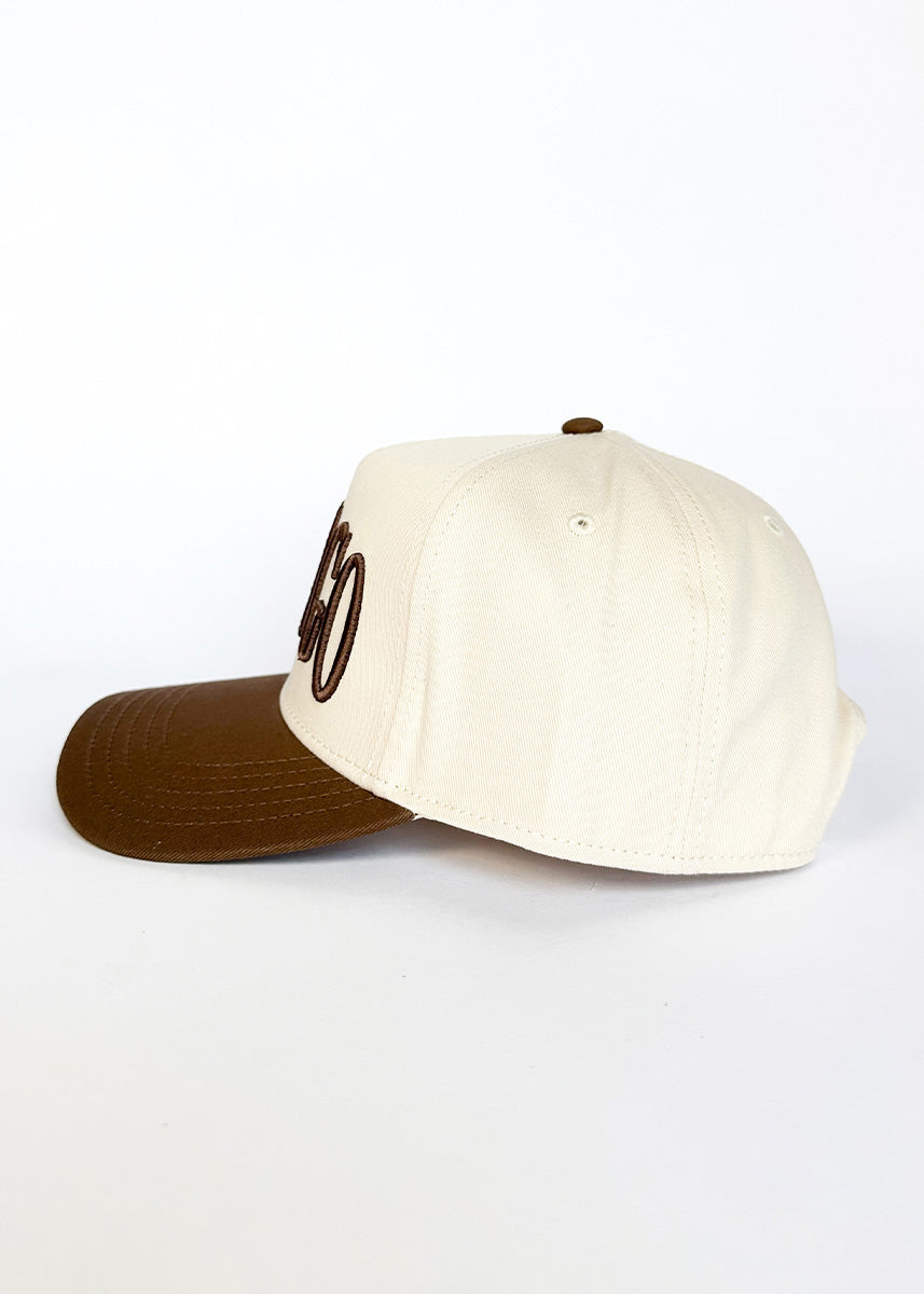 Chicago Puff Baseball Cap - Espresso