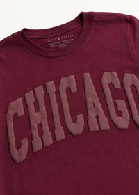 Chicago Crop Collegiate Puff - Maroon