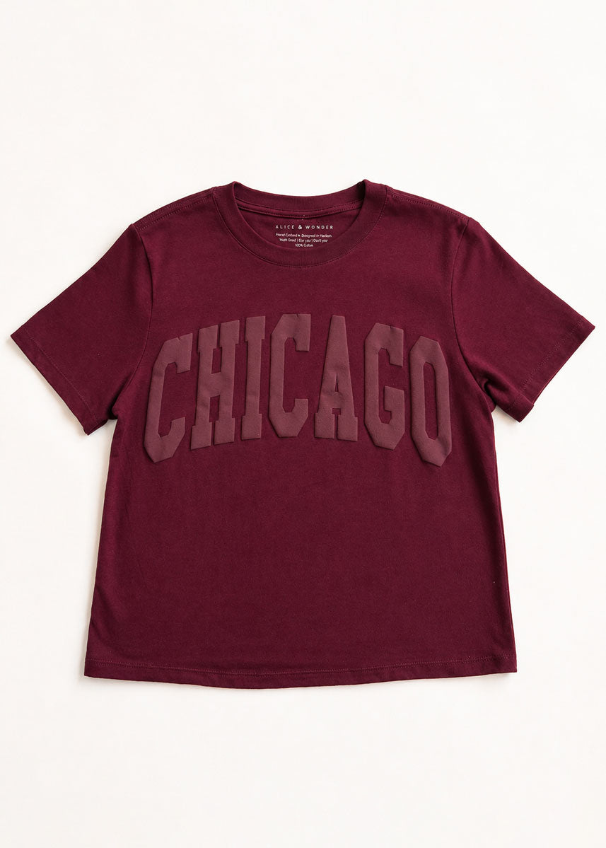 Chicago Crop Collegiate Puff - Maroon